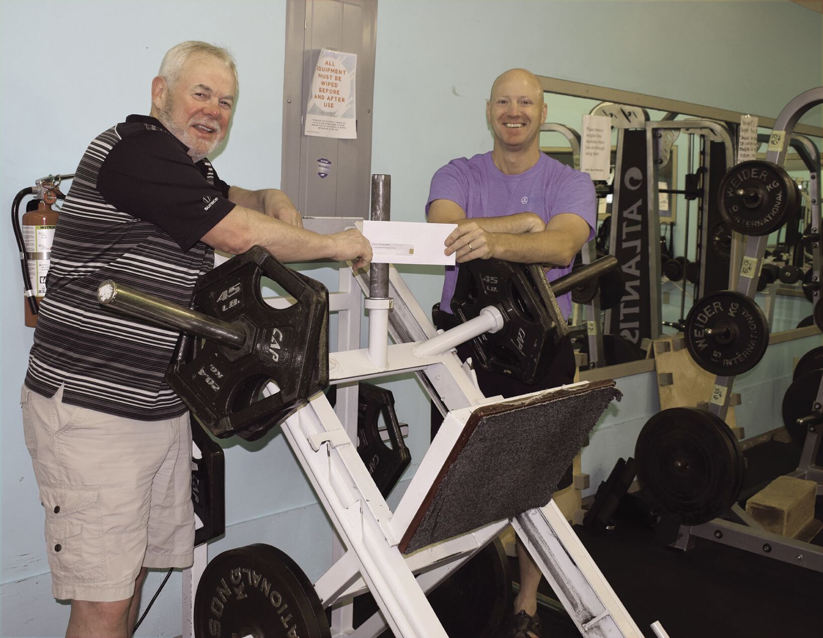Randy Gallant and Andy Daggett